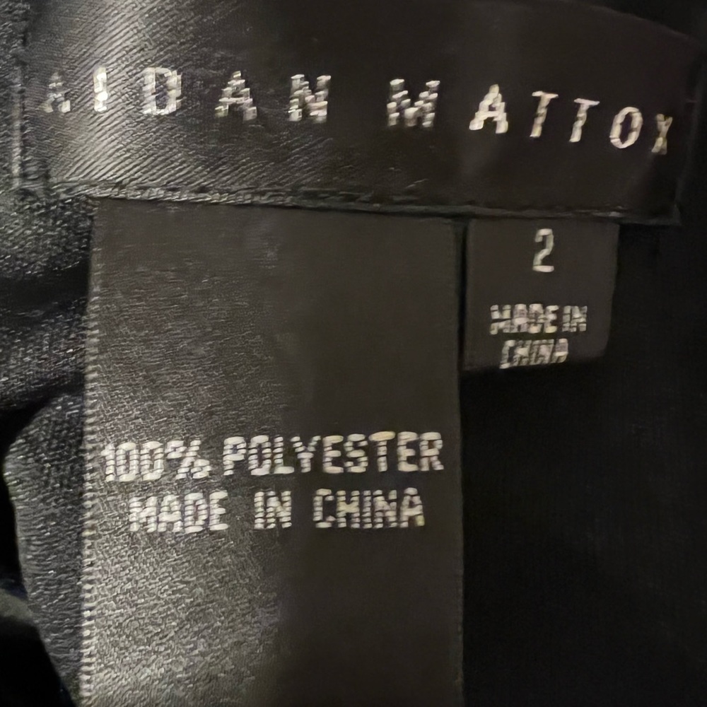 Aidan Mattox Black Sequin Mini Dress - image 8